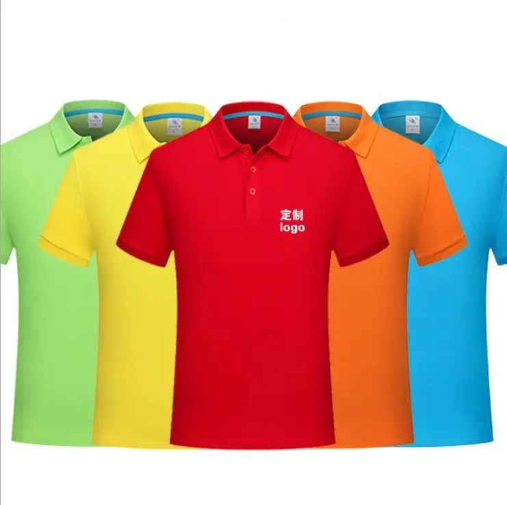 Мужская рубашка-поло 2020, рубашка-поло с индивидуальным принтом логотипа на заказ от производителя, оптовая продажа рубашек, Спортивная футболка унисекс