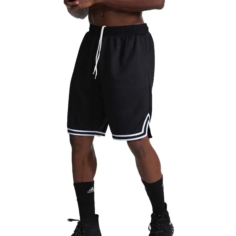 Новейшие мужские спортивные баскетбольные шорты из сетчатой ткани под заказ