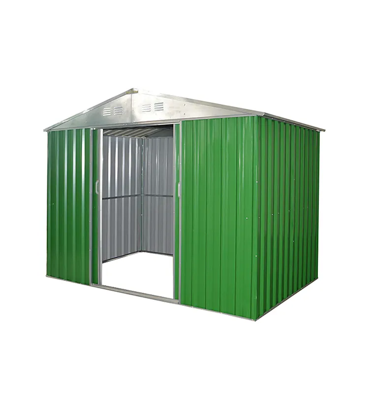 H 6x4ft Metal Garden Shed Storage Shed