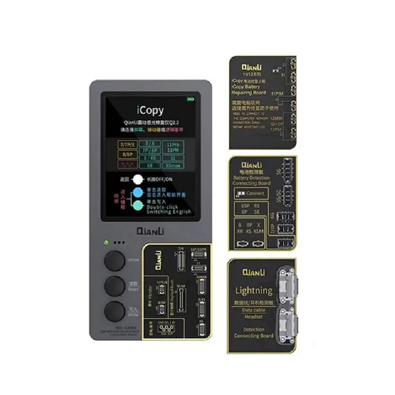Qianli iCopy Plus LCD Screen Original Color Repair Programmer for Phone 11 Pro Max XR XSMAX XS 8P 8 7P 7 Vibration/Touch Repair