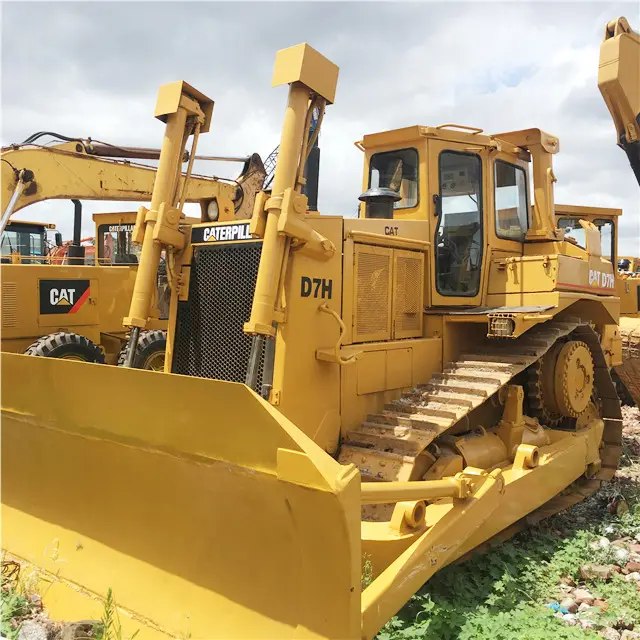 Высококачественный б/у бульдозер cat D7H, бульдозер, б/у Лебедка для бульдозера, хорошее состояние, на продажу