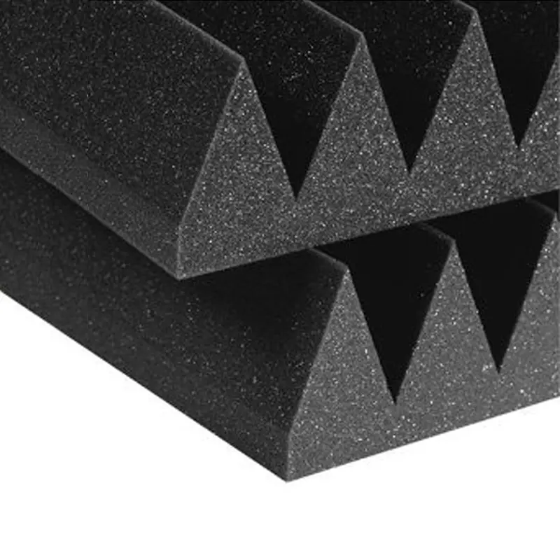 Wholesale Black Wedge Sound Absorbing Acoustic Melamine Foam Panels