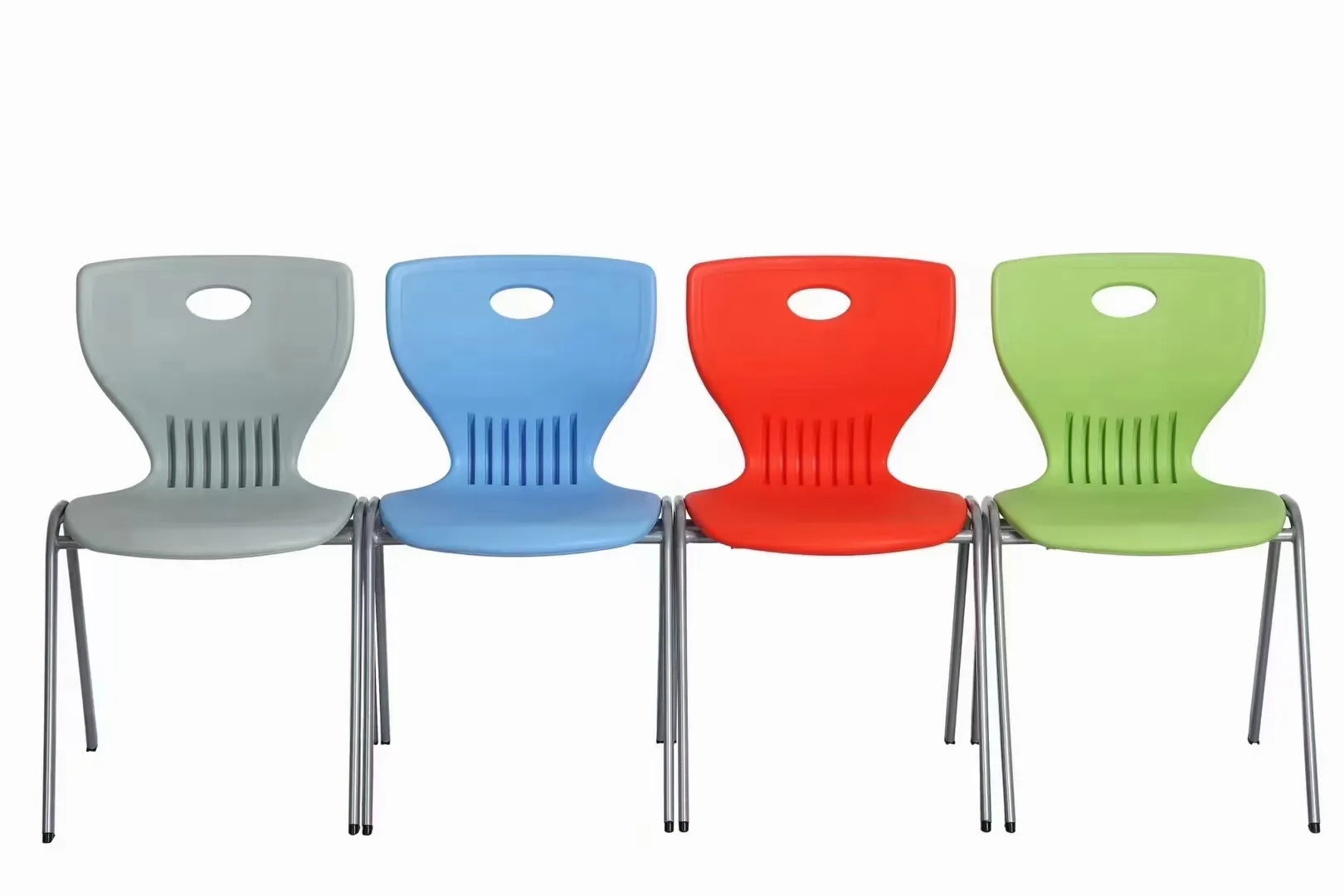 High Quality Student Chair Secondary School Classroom Furniture PP Solid Chair For Primary