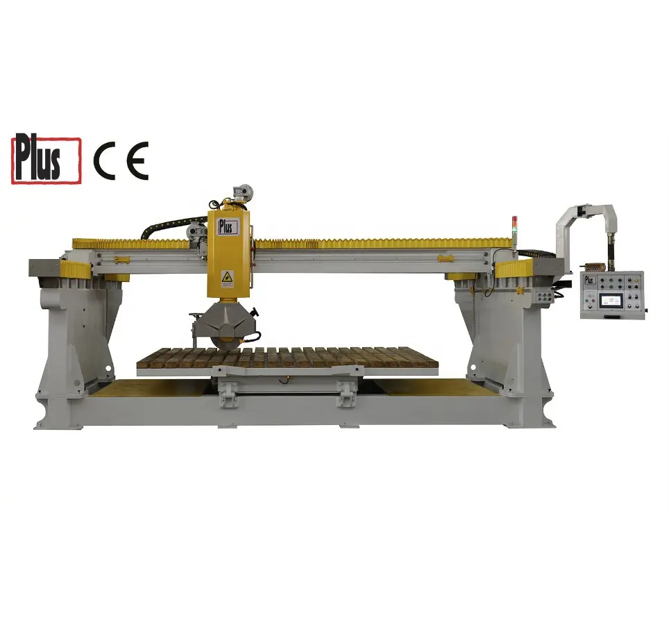 All in one stone bridge cutter with 45 tilting head and 360 table Express600