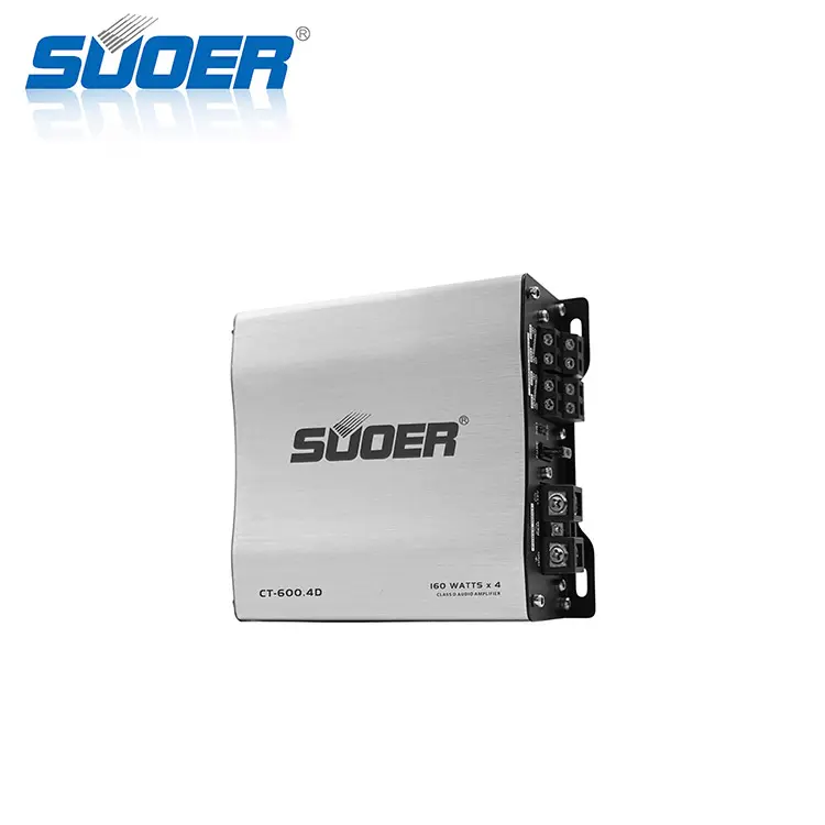 Suoer CT-600.4D-U 4 channel amplifier car stereos new trend car amplifier professional