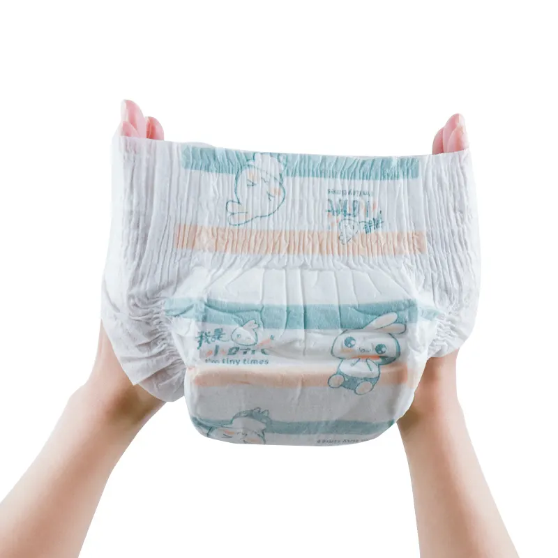 China Manufacturer A Grade Organic Disposable Full Sizes Baby Diapers Pants Nappy