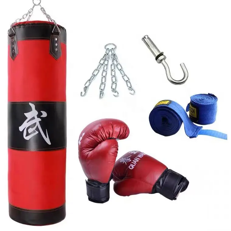 High Quality Heavy Boxing Bag Free Standing Workout Sand Bag Punching Boxing Bag