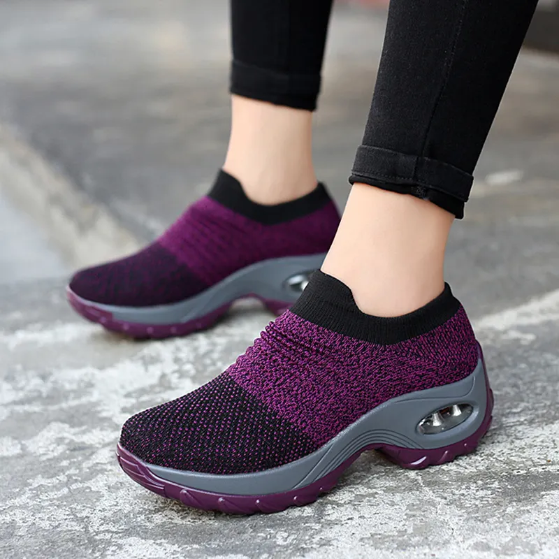 New Fashion Spring Autumn Daily Wear Young Outdoor Large Size Women Loafers Sneakers Sports Casual Shoes For Ladies