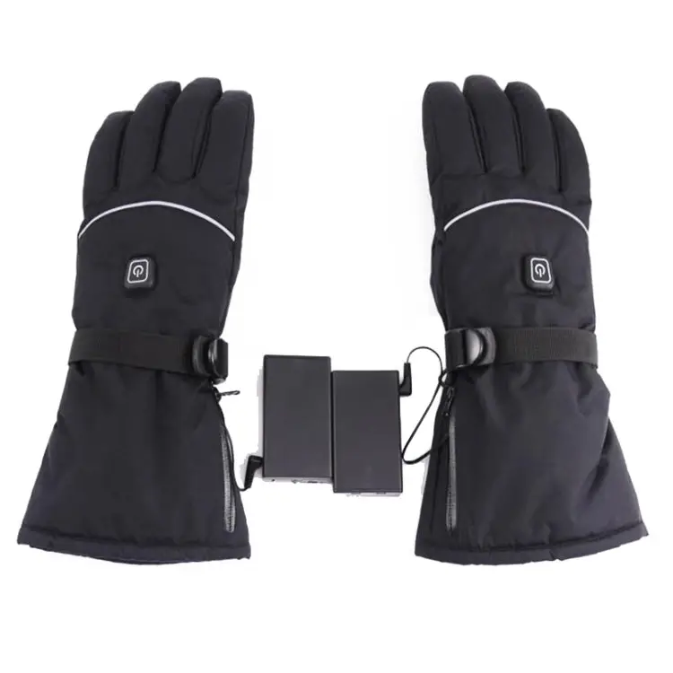 Heat Resistant Mechanical Usb Heating Thin Slim Battery 2022 New Winter Warm Screen Touch Heated Gloves Water Wind Proof