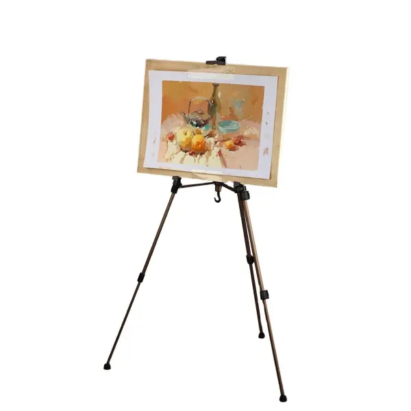 Table Easel Art Supply Tall Lightweight Lron Metal Field Floor With Bag Easel Adjustable Easel Metal Aluminum