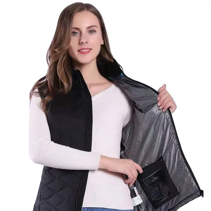 Heated Down Vest Hot Sale Winter Heat Vest Women Infrared Warming Golf Down Heated Vest