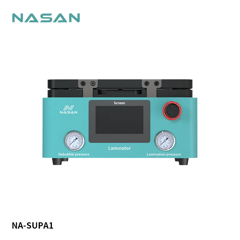 Nasan NA-SUPA1 Mini 2 in 1 Vacuum Laminator and Debubble Machine For Curved  Flat LCD Screen Repair Machine