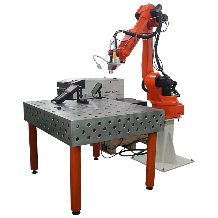 6-Axis Robotic Fiber Laser Welding Machine Automatic Battery Robot Laser Welders