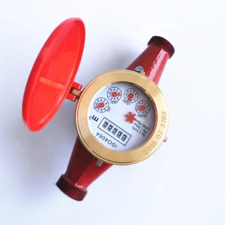 20mm Pn16 Multi-jet Dry-dial Hot Water Level Meter