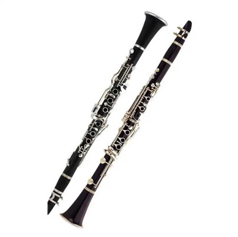 Кларнет, музыкальный инструмент, плоский кларнет с никелированным серебром B, музыкальный инструмент, кларнет, музыкальный Деревянный инструмент