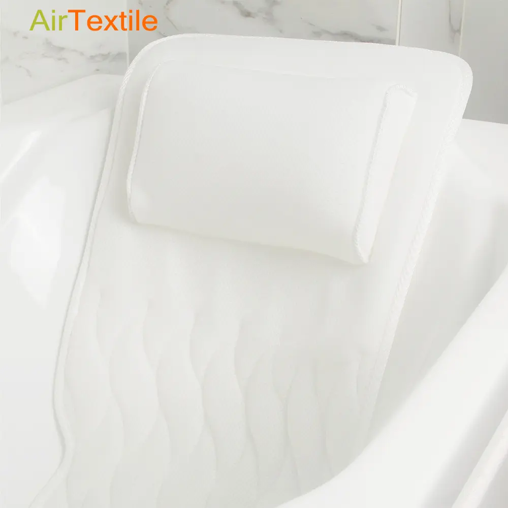 3D Spacer Mesh Full Body Bath Pillow With Mat