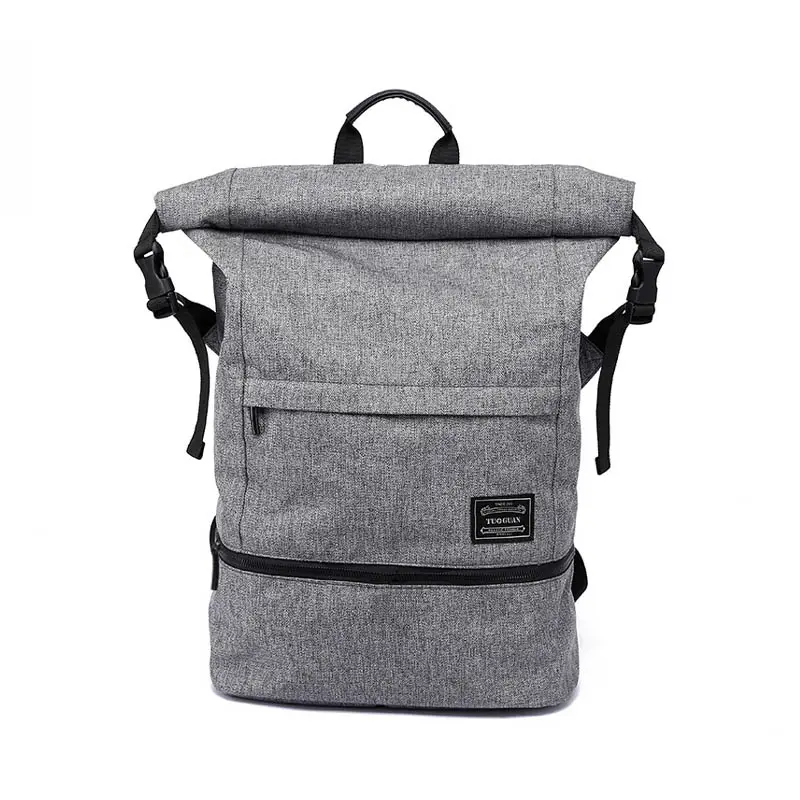 Модный повседневный водонепроницаемый дорожный школьный рюкзак для сухой и влажной сепарации с защитой от кражи, сумки для ноутбука