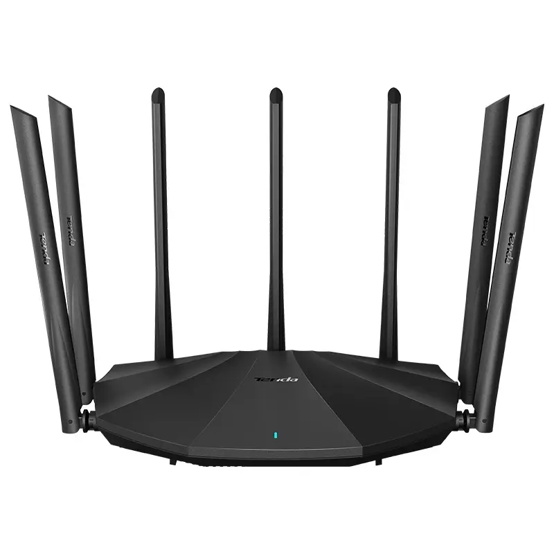 Wi-Fi-роутер Tenda AC23 Gigabit Dual-Band AC1200, беспроводной Wi-Fi-маршрутизатор простого настроения, ретранслятор Tenda AC23, глобальная версия