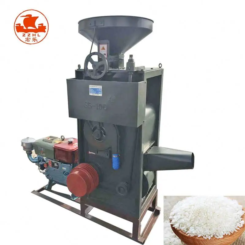 High efficiency paddy rice threshing machine rice miller peeling machine