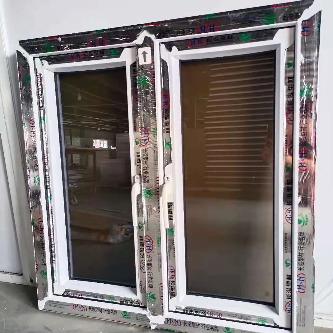 soundproof china vinyl casement windows with double glass for bay windows