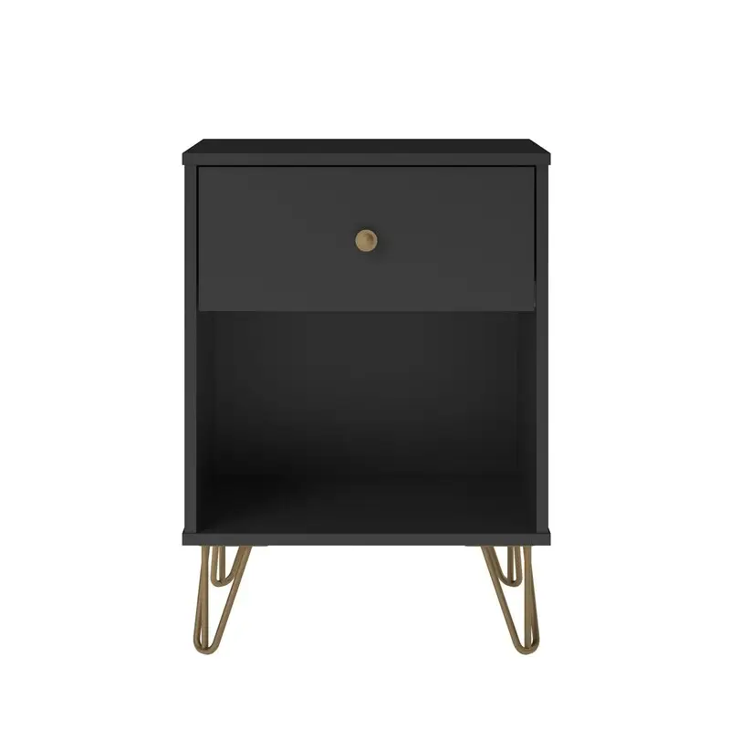 High Quality Black nightstand,top sales nightstand table bedsid