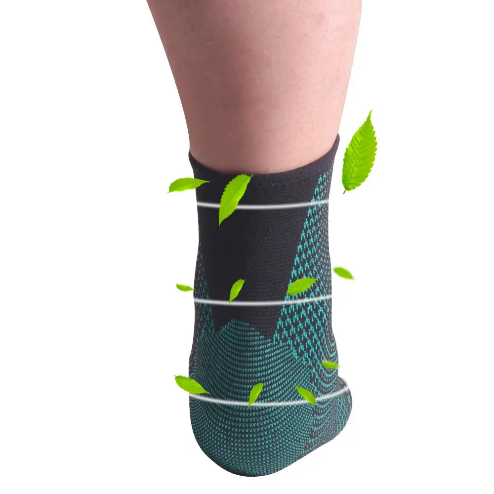 Sports Compression Outdoor Breathable Ankle Support Brace Logo Custom