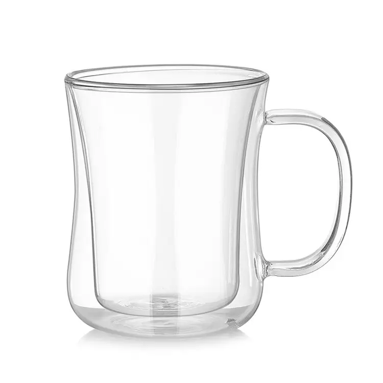 Borosilicate Double Wall Glass Cup/Coffee Mug/Tea Sets/ Drinking Glasses