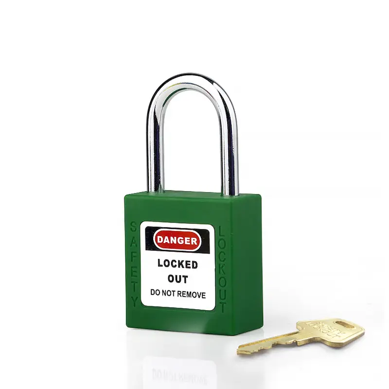 Lockout Tagout Safety Padlock OEM Manufacturer Industrial Safety Padlocks With Copper Lock Cylinder And Master Key For Lockout Tagout