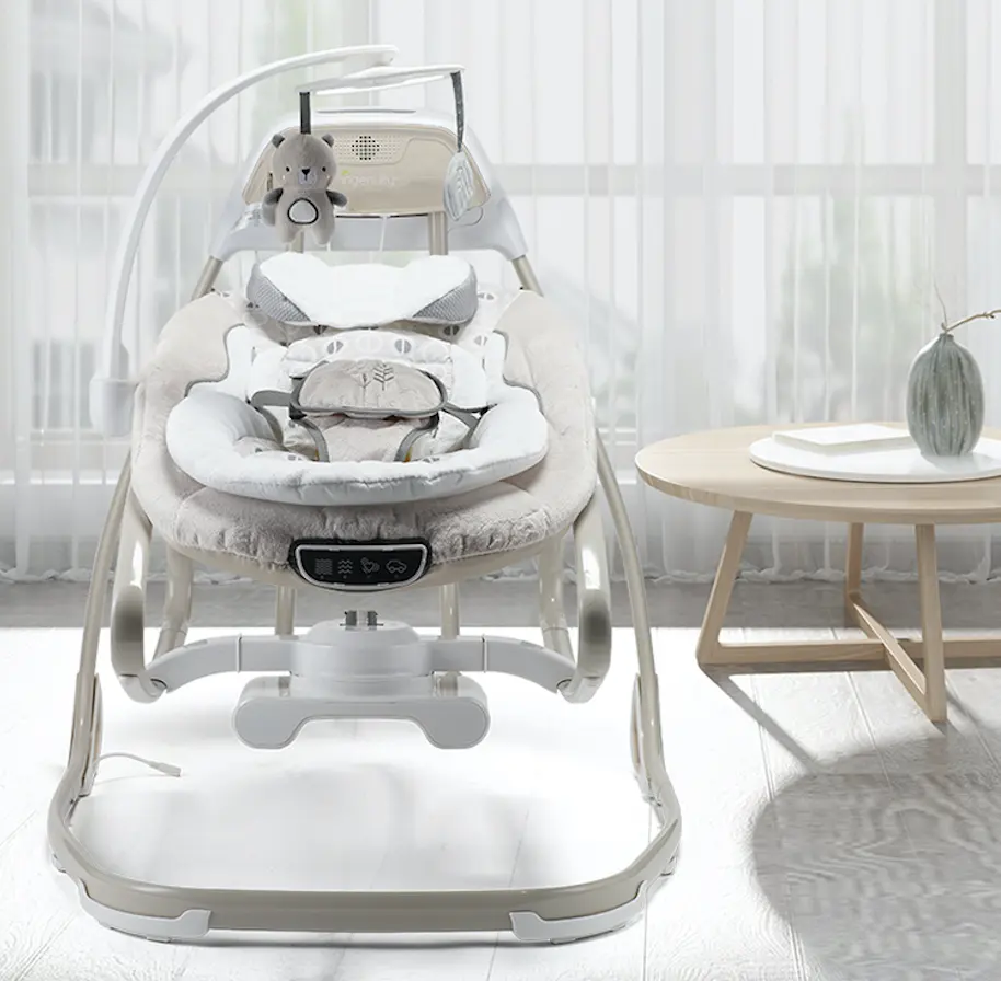 Chicco детское Новое складное детское кресло-качалка с электрическими игрушками и вибрацией и музыкой
