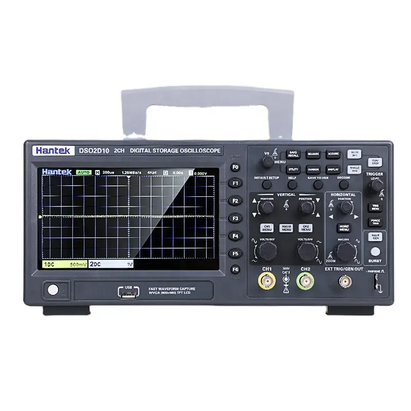 Hanteks Digital Oscilloscopes Sampling DSO2D10 2CH+1CH With Signal Source Signal Generation Oscilloscopes