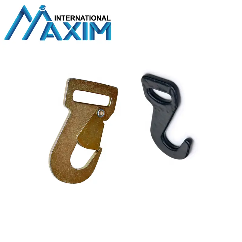 Zinc Plated 25mm 1&quot;Flat Snap Hook for Tie Down Straps