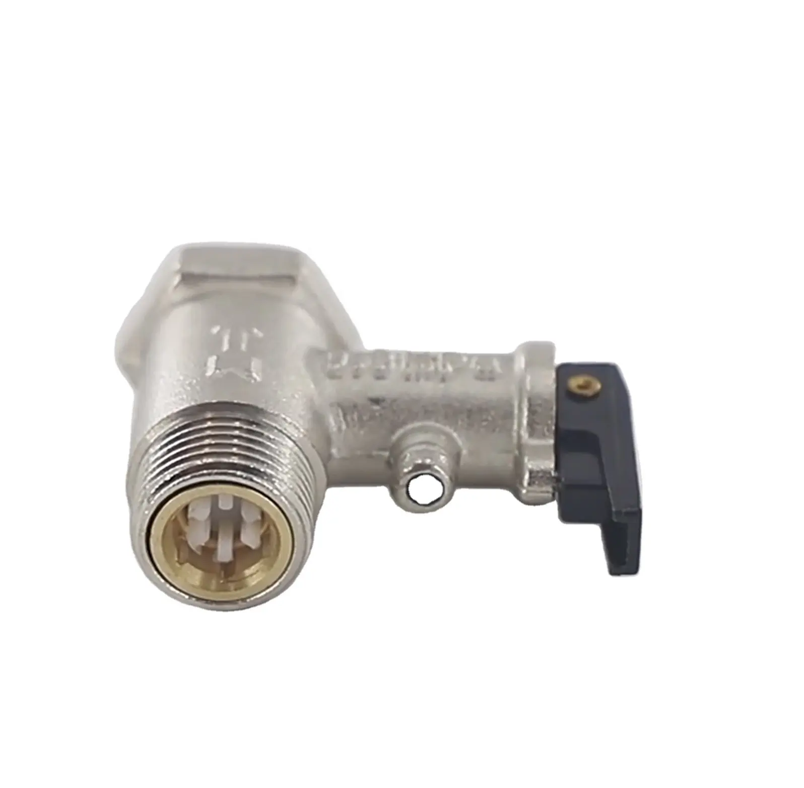 Electric or Solar Water Heater Brass Safety Valve 1/2" 8.5 Bar with Fixed Handle  2.5+/-0.5bar Non-return Pressure