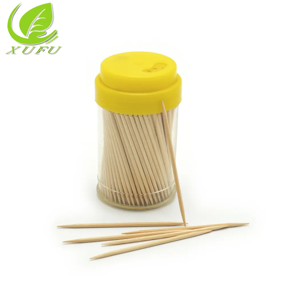 China Toothpick sample free Factory Wholesale Disposable wooden Toothpicks hotel restaurant