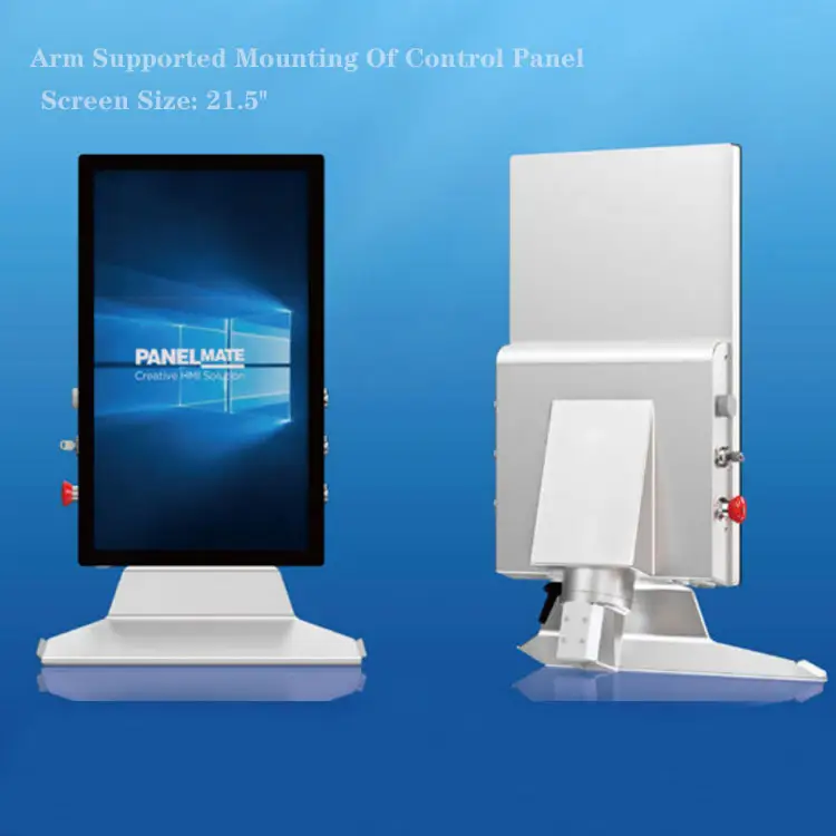 21.5 Inch 1920*1080 Full HD Android Hanging Industrial Panel PC Touch Screen Monitor For CNC Industrial Control