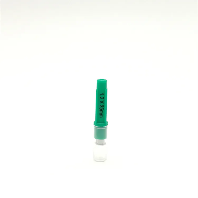 1.2mm*25mm Disposable Aluminium Hub Veterinary Needle