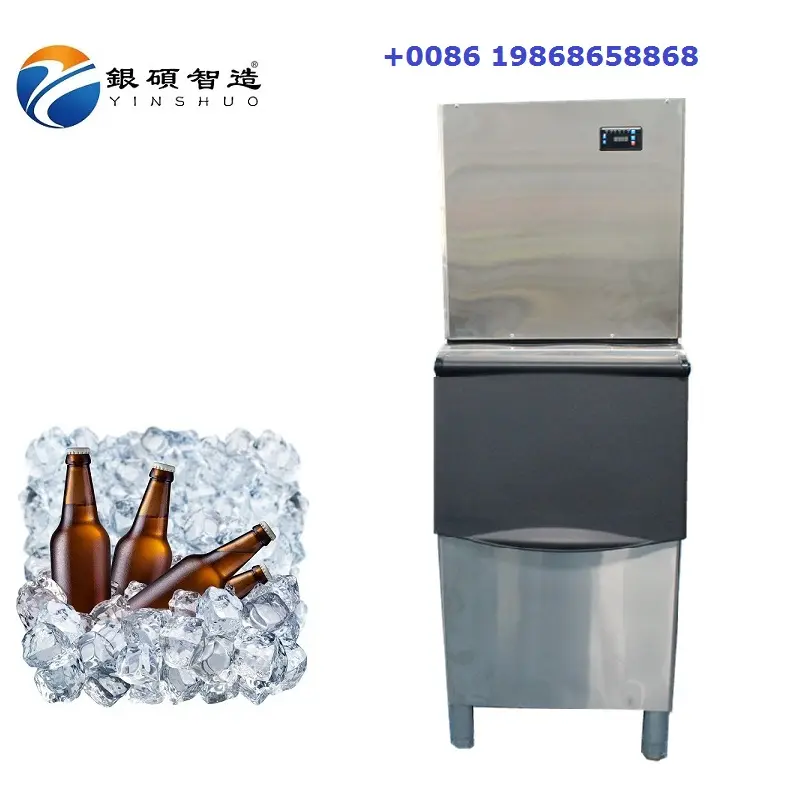 220 Kg Commercial Ice Machine Cube Maker Industrial Ice Making Machine ice maker making machine