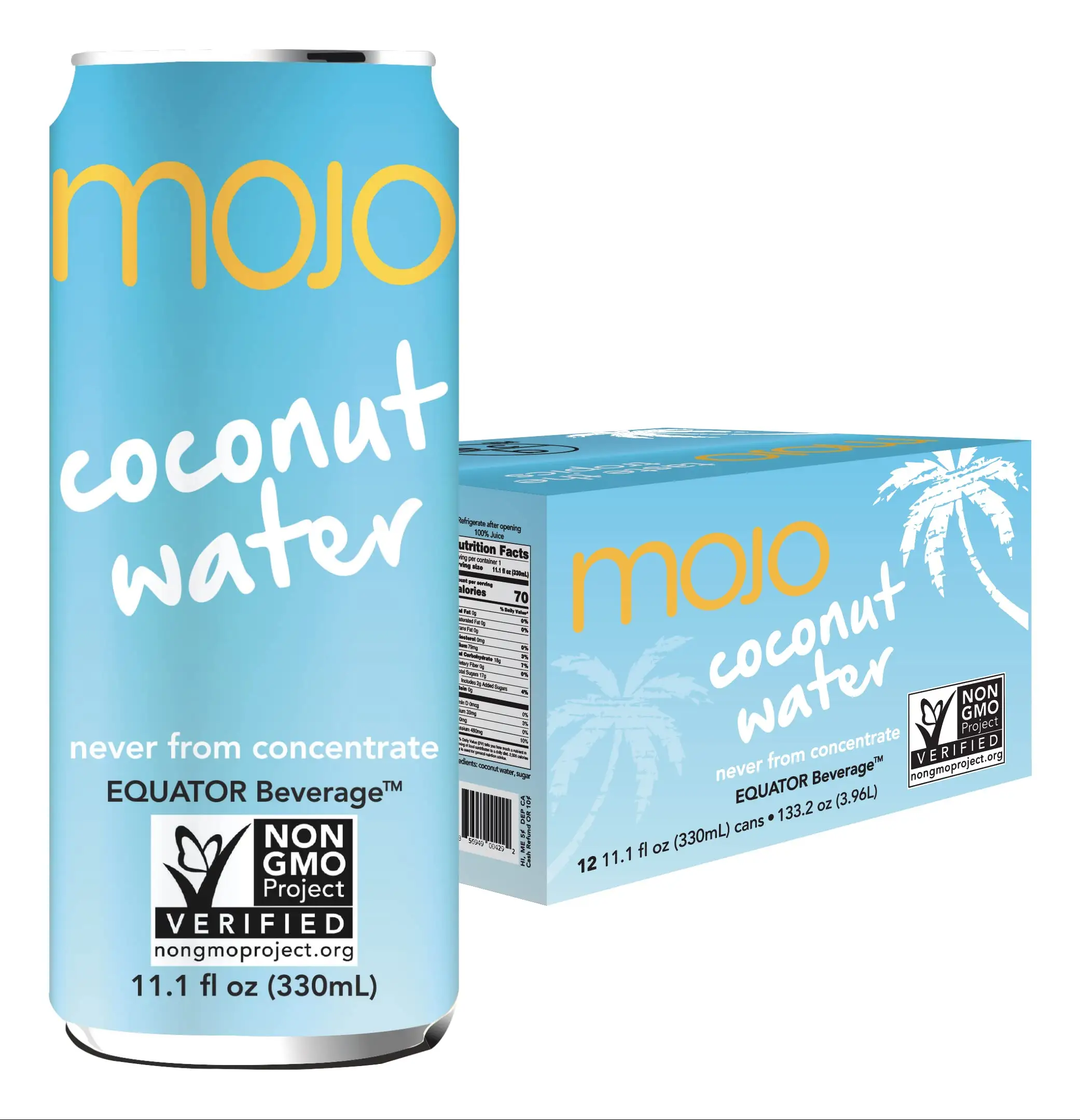 500ml Organic Coconut Water - no Sugar, No preservative ( USDA Organic Certification)