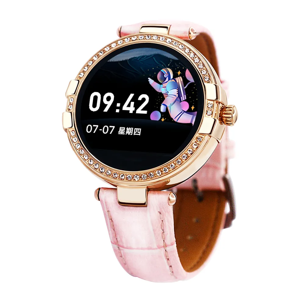 R8 IP68 Waterproof Smart Watch New Model 2021 Luxury Ladies Real-Time Heart Rate Monitor Smart Watch Body Temperature