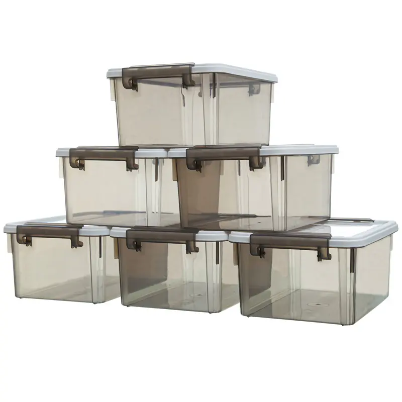 Citylife Bins Extra Large Storage Container 50l Clear Tote Bin Storage 70l 50 Gallon Plastic Tote with Lid