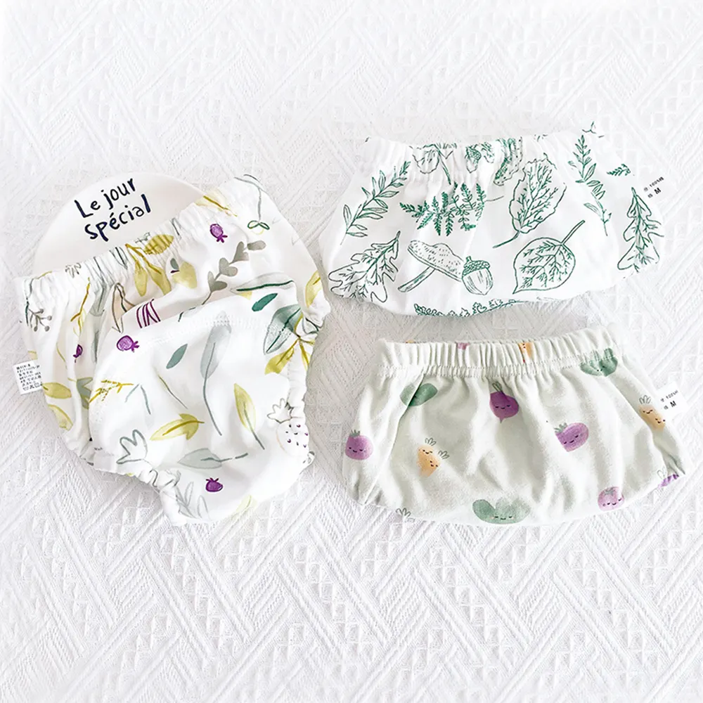 Happyflute Cotton Washable Diaper Baby Cloth Diapers Baby Training Pants