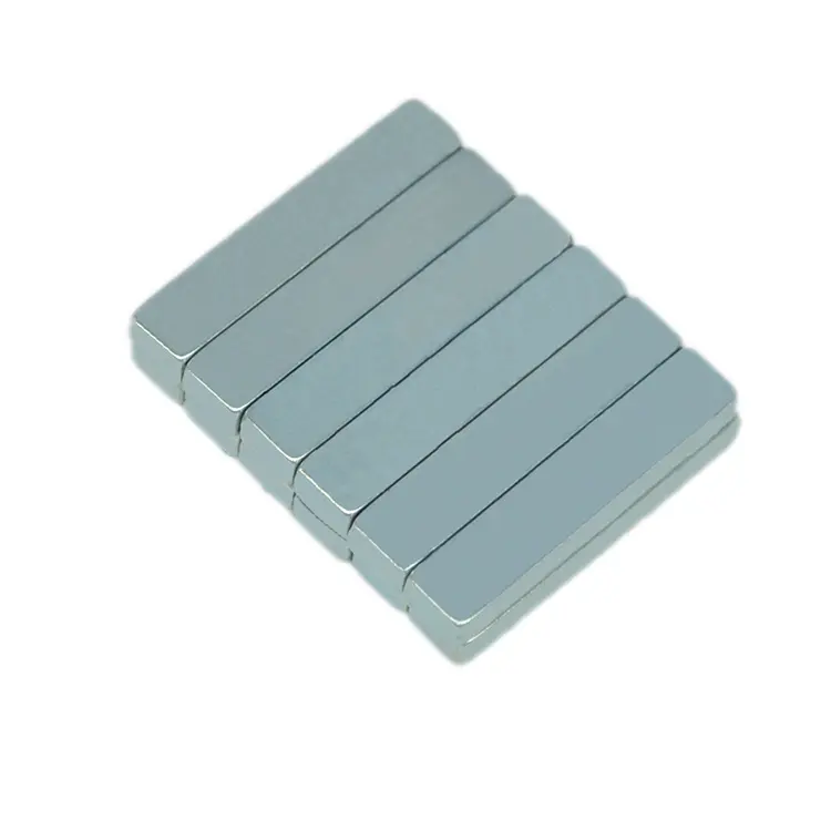 Sintered Magnet Supplier Customized N35 N38 N40 N42 N45 N48 N50 N52 Strong Neodymium Magnet Block 12.1*2.2*4.1