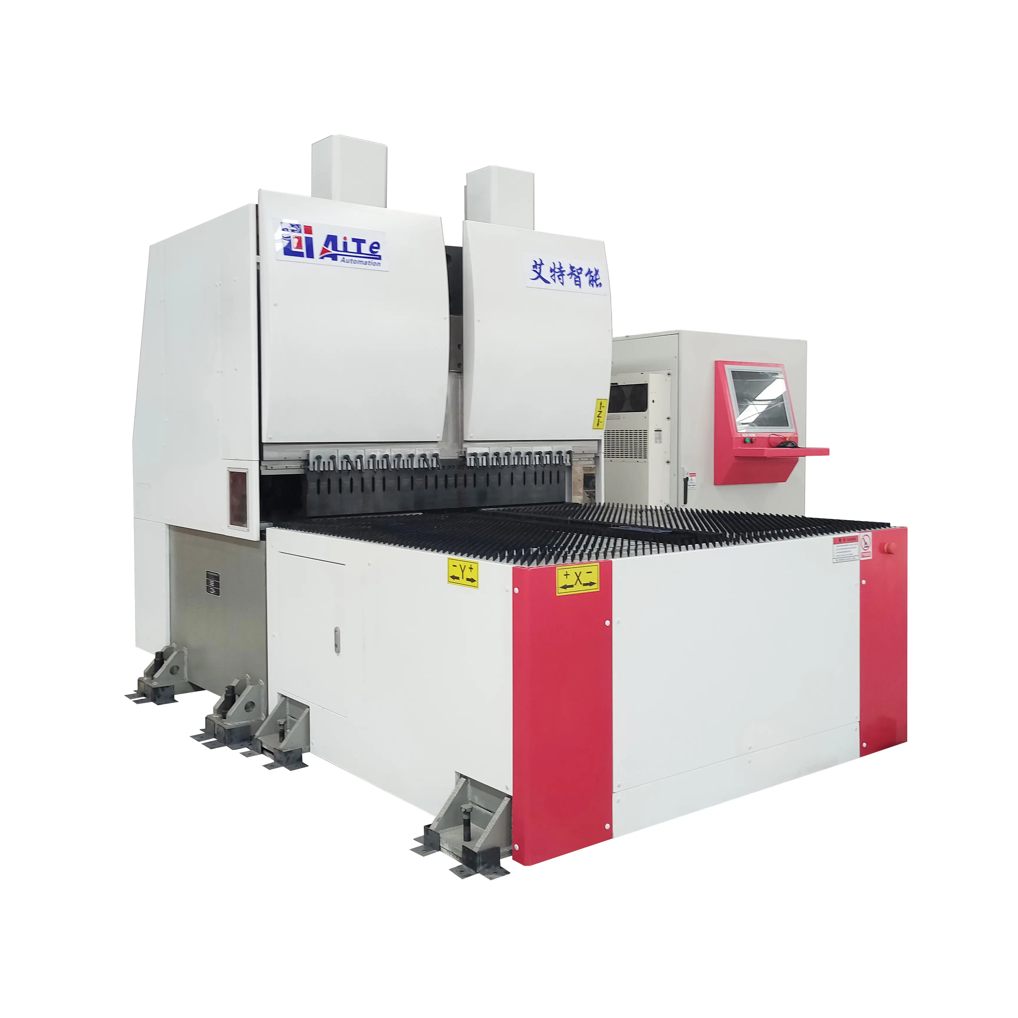 Flexible bending centre automatic iron sheet metal steel cutting and folding machine