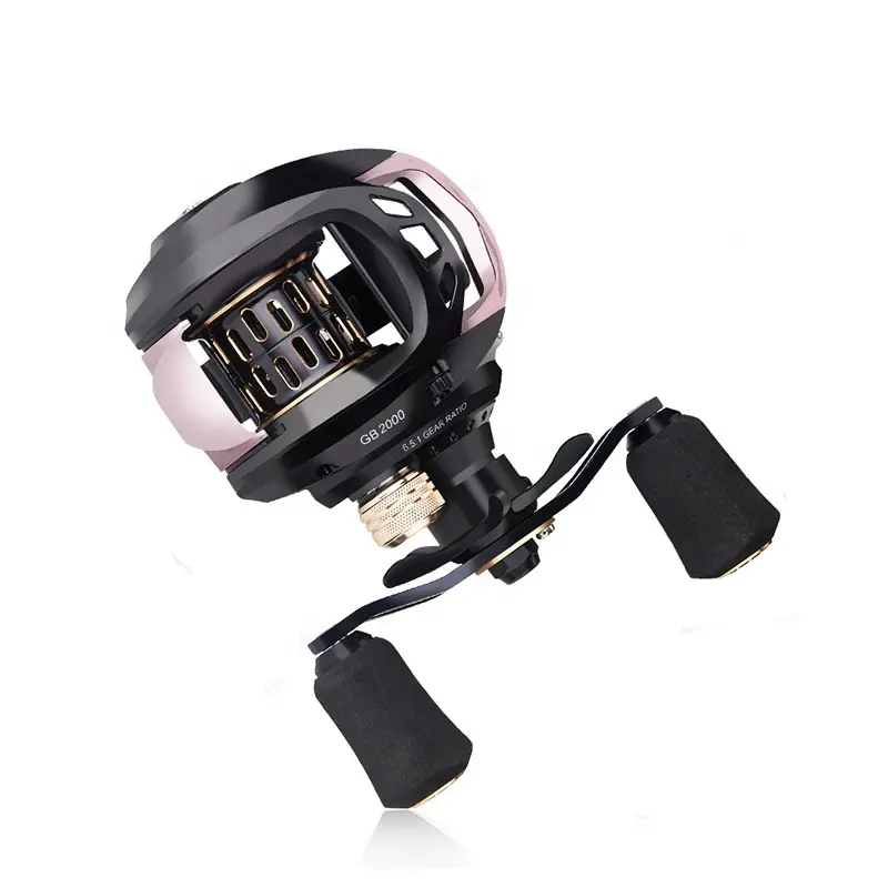 Top Quality Extra-Light Magnetic Brake Bait casting saltwater Fishing Reels long distance Casting fishing reel