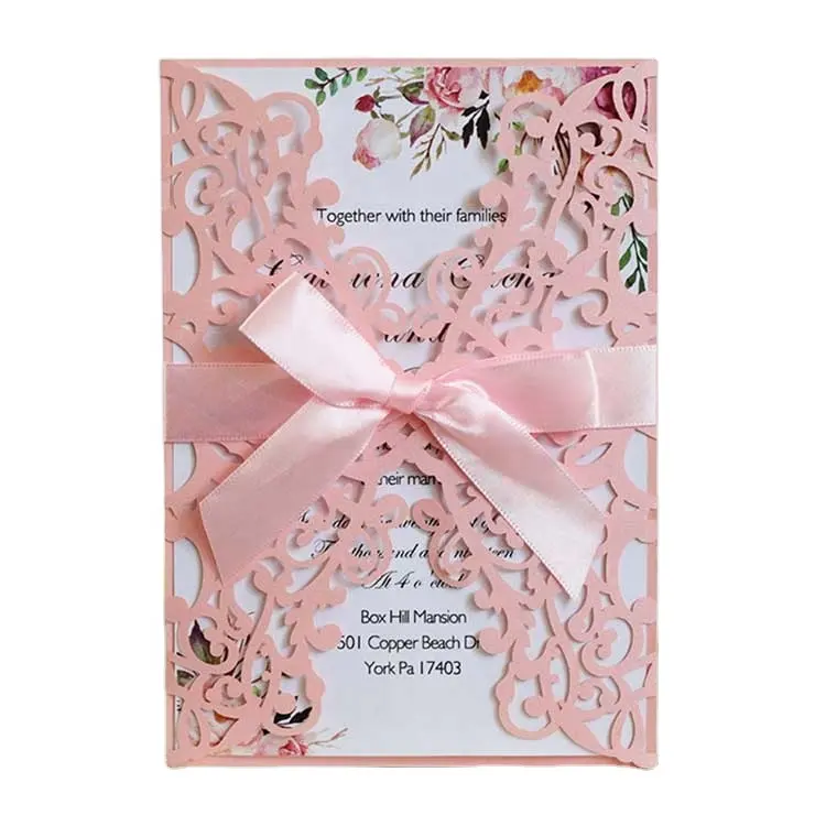 Wholesale Card Wedding Invitations Cards Greeting Gift Card