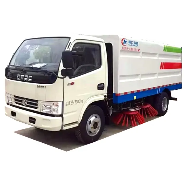 Dongfeng 5cbm Street Cleaning Truck 95HP mini Street Sweeper Truck for Vietnam