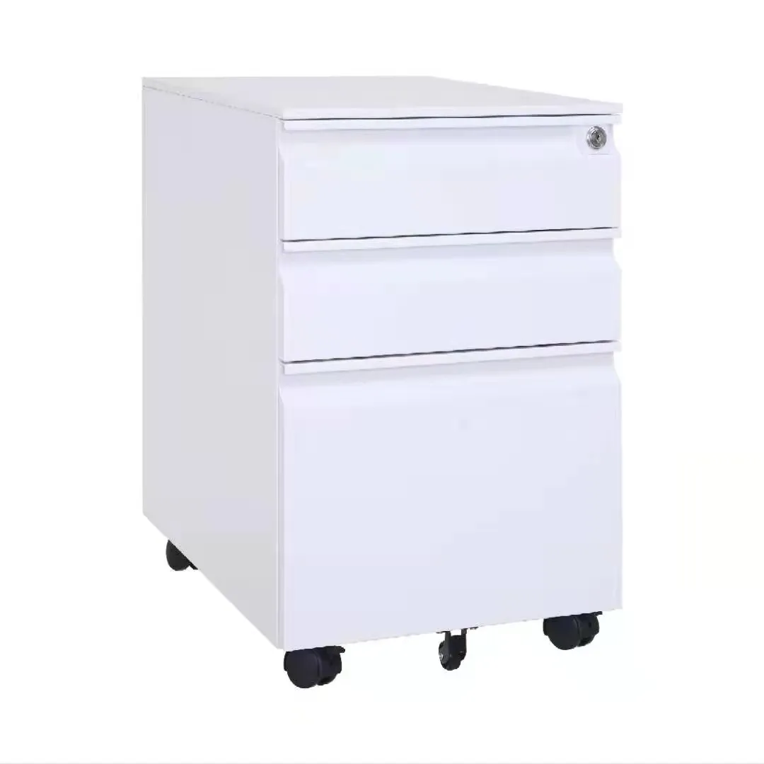 Office moving storage 3 drawer cabinet Mobile Pedestal filing cabinet