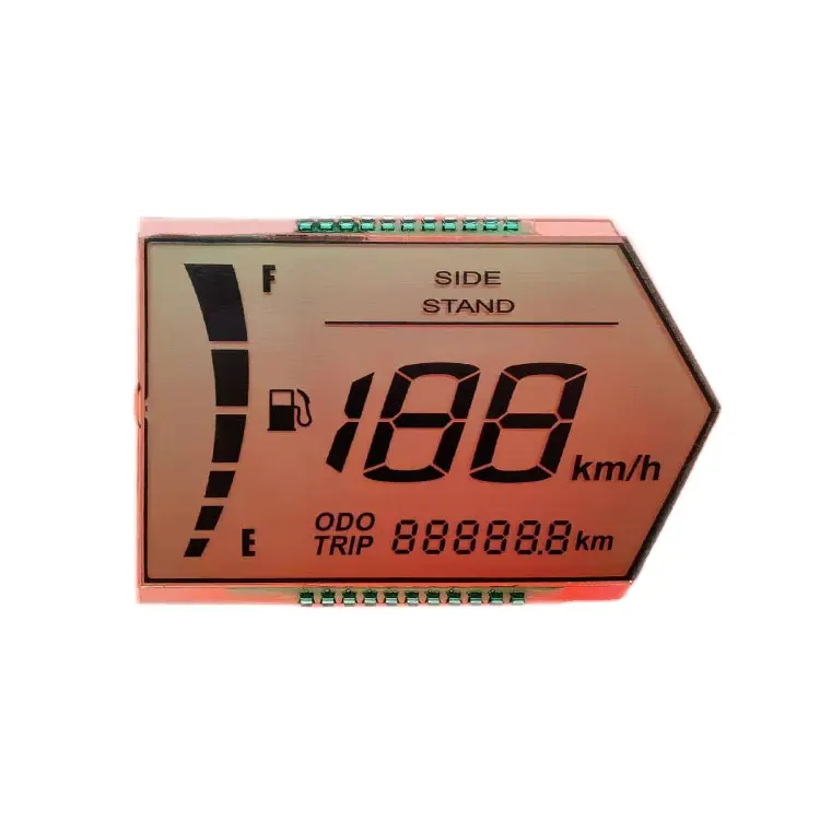 2021 hot sale HTN positive 4.5V voltage 71x50 mm motorbicycle speedometer odometer 750c display ebike lcd