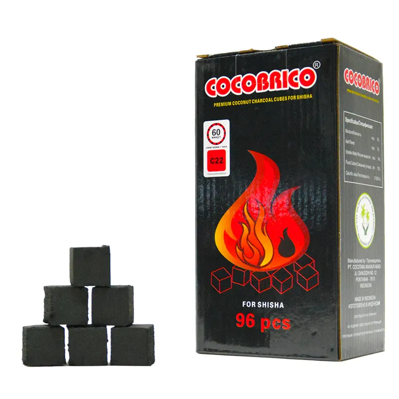 High Quality Cube Hookah Charcoal Supports Customized Packaging And LOGO Cheap Price Good Quality And Fast Delivery
