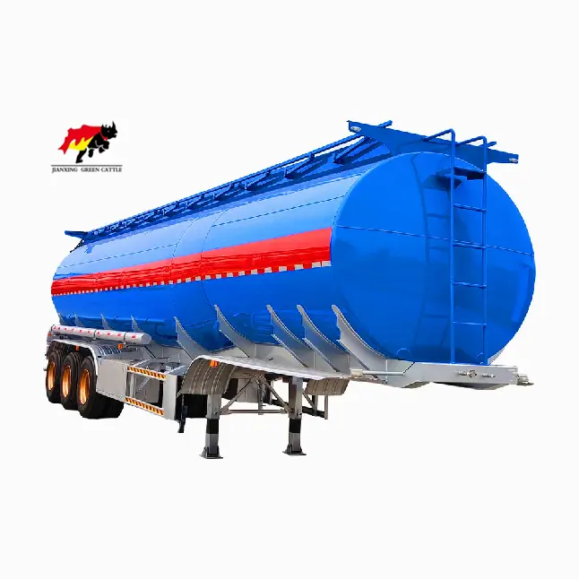 Factory Price 3 Axle 40000 42000 45000 50000 60000 Liters Diesel Petrol Gasoline Oil Fuel Tanker Fuel Tank Semi Trailer