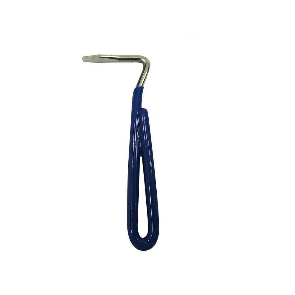 unbreakable steel horse hoof pick with coating